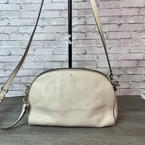 Kate Spade Perry Dome Crossbody Off White/Cream Purse